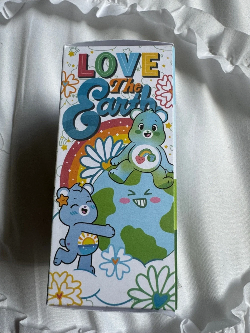 Care Bears mini Plush Lot - Blue, Pink, Green (Boxed Characters)